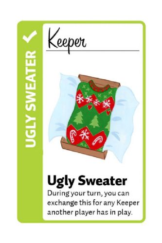 Ugly Sweater promo card for any Fluxx